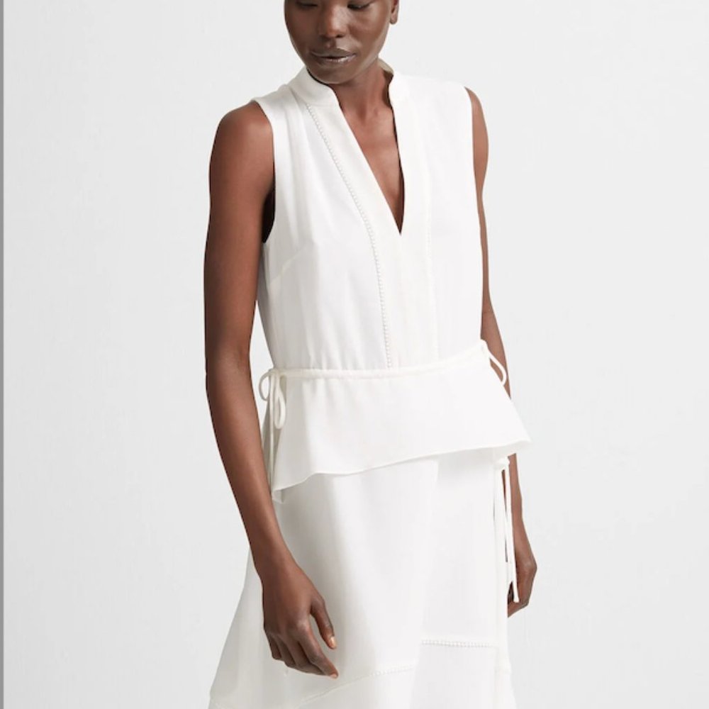 Club Monaco White Raelee Dress sz4 NWOT